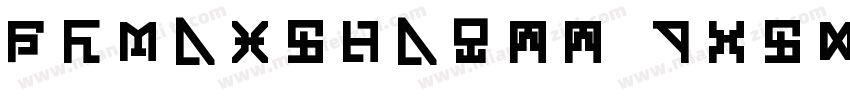 FSRAILWAYTT Bold字体转换